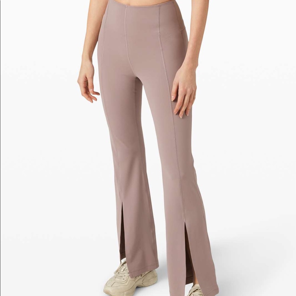 NWT Lulu Lemon In The Groove Violet Flare Pant
